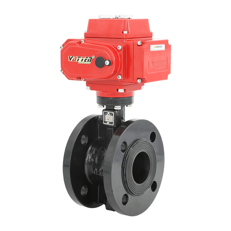 Električni leptir ventil s prirubnicom